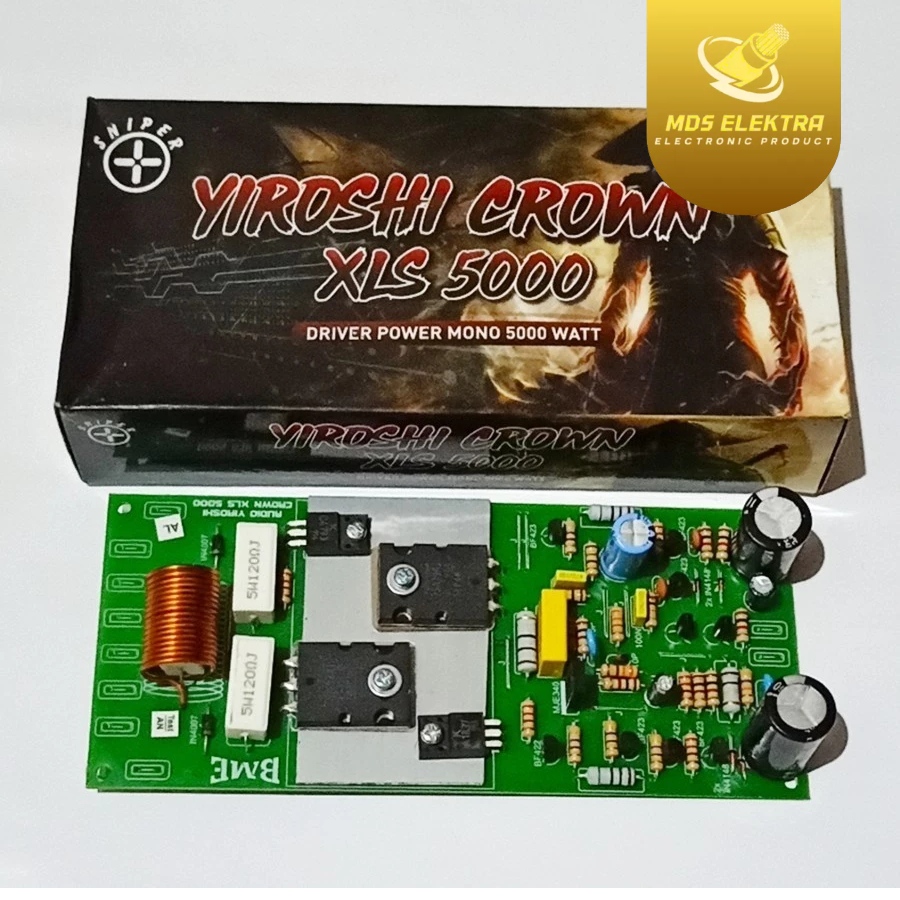 Kit Driver Power Amplifier 5000W Yiroshi CROWN XLS 5000 / Kit Power Yiroshi Crown