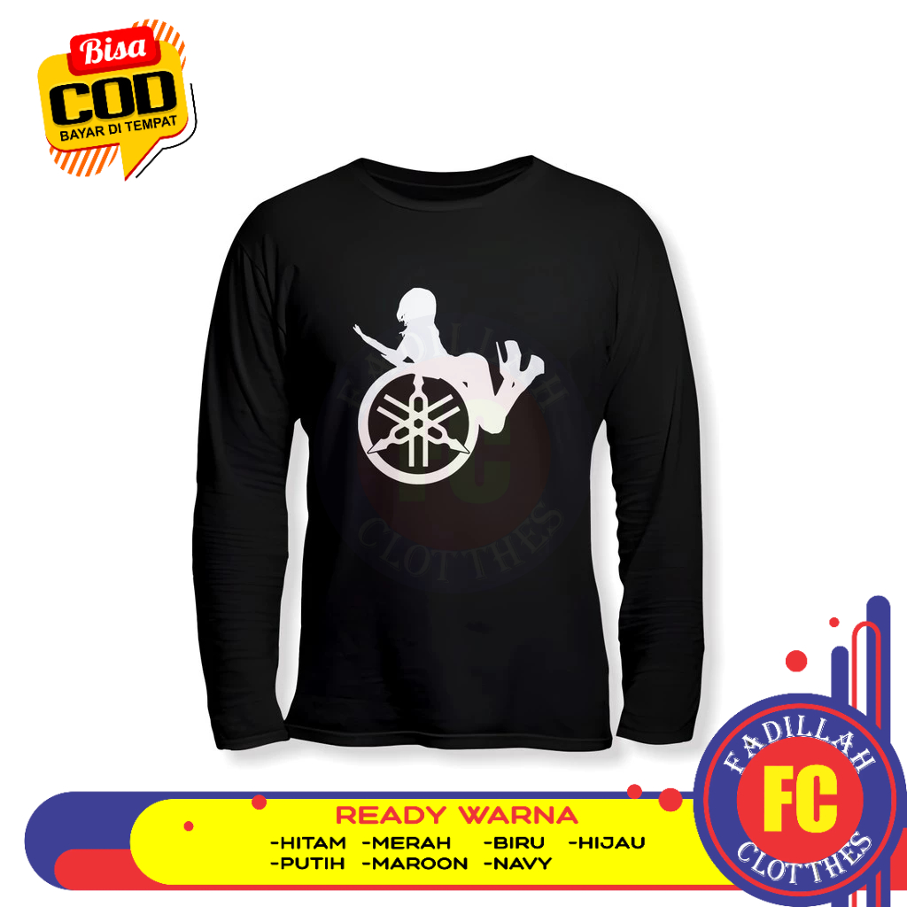 Baju Kaos Yamaha Sexy Lengan Panjang Baju Otomotif