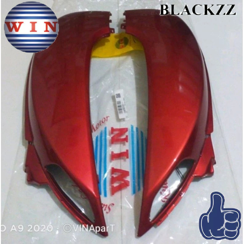 Cover Body Samping Scoopy FI K16 2013 2014 2015 2016 MERAH MAROON (1 SET KANAN KIRI) Original WIN