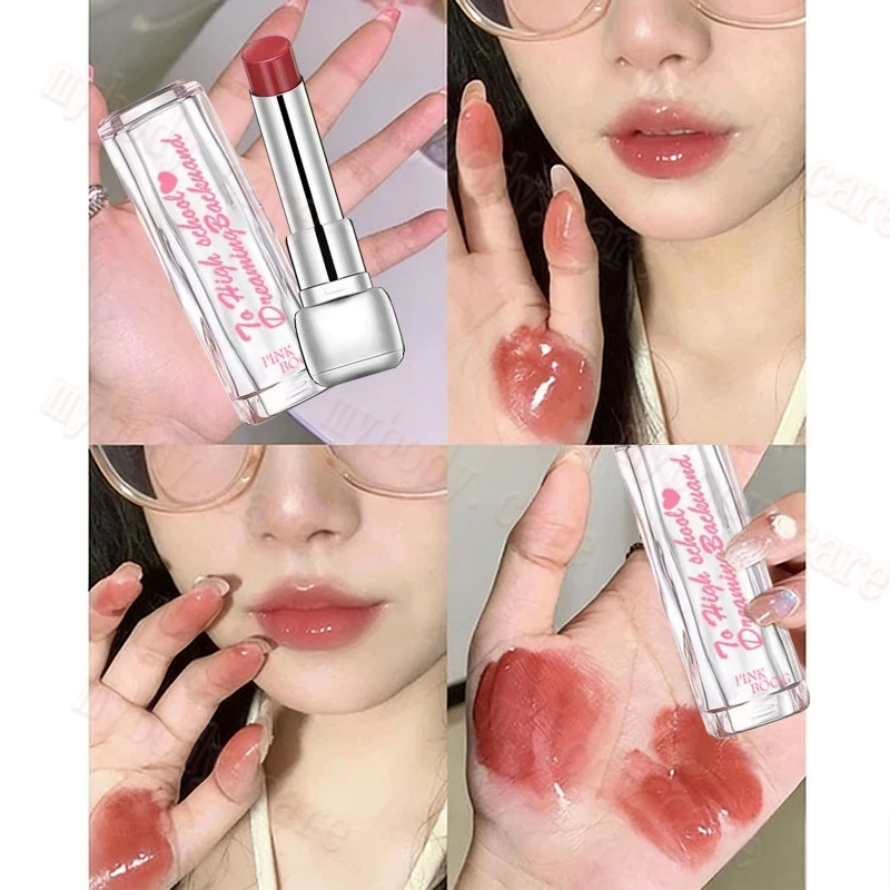 Lip Gloss Glossy 3D - Lip Essence Tinted Lip Oil Gloss Mirror Water Lip Gloss Protective Essence Moi