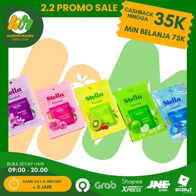 STELLA PENGHARUM KAMAR MANDI GANTUNG / STELLA POCKET BATHROOM