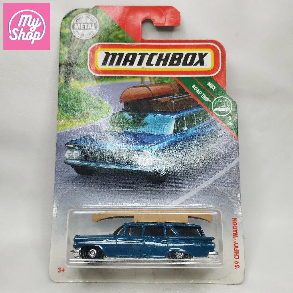 Matchbox 59 Chevy Wagon Blue