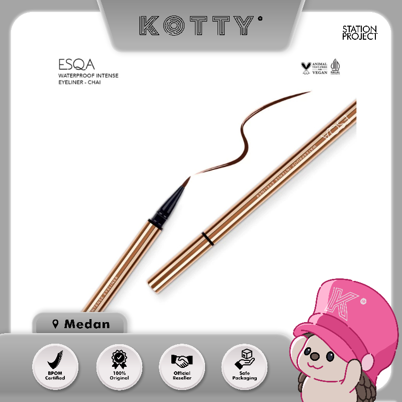 Kotty Kosmetik - ESQA Waterproof Intense Eyeliner Chai