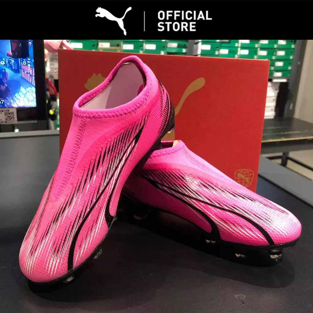 Puma Sepatu Bola Anak Ultra Match Ll Fg/Ag Jr Poison Pink- 107770 01