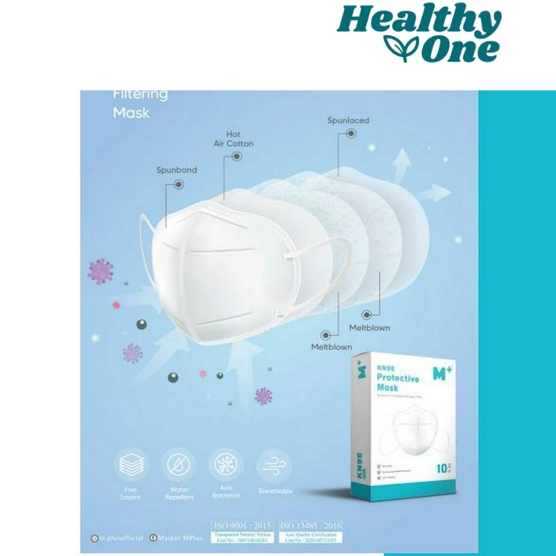 M+ KN95 PROTECTIVE MASK 1 BOX 10 PCS