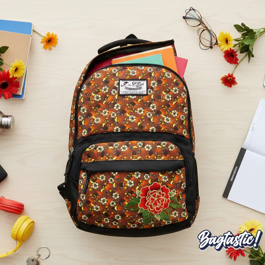 BAGTASTIC SALE Tas Ransel Laptop Backpack Anak Remaja Perempuan Alto Silver Girl