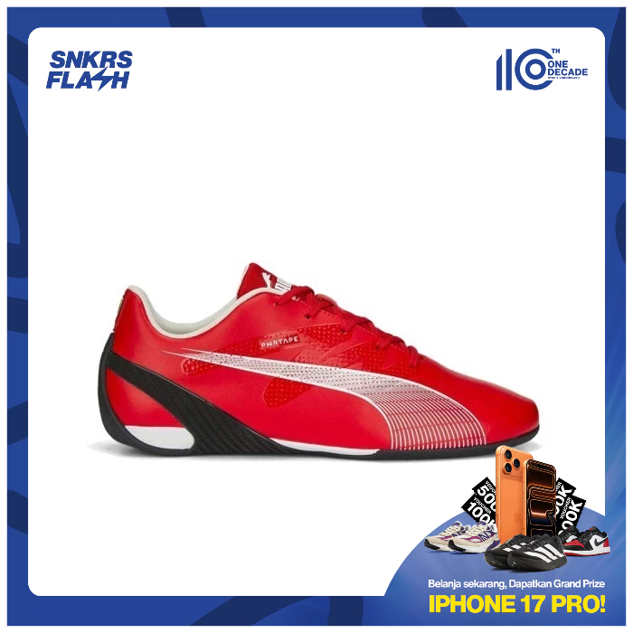PUMA Ferrari Scuderia Rosso Corsa Sepatu Sneakers Pria - 30754602 - Size 45