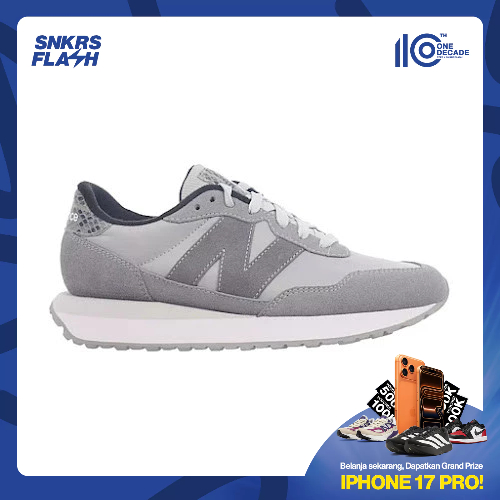 NEW BALANCE 237 GREY Sepatu Sneakers Wanita - WS237AGG