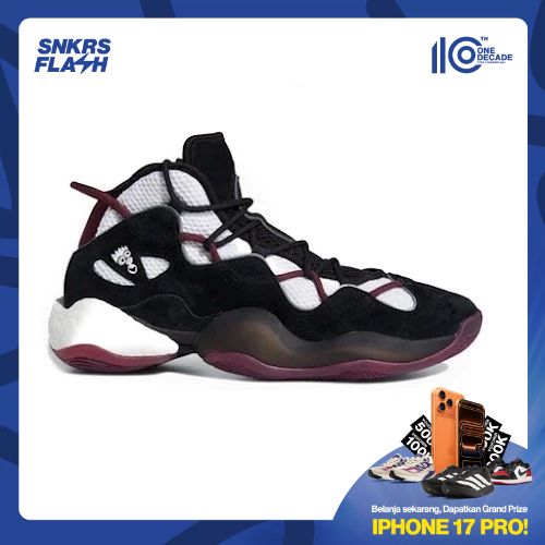 ADIDAS Crazy Byw 3 Black Maroon Sepatu Sneakers Pria - EE6006