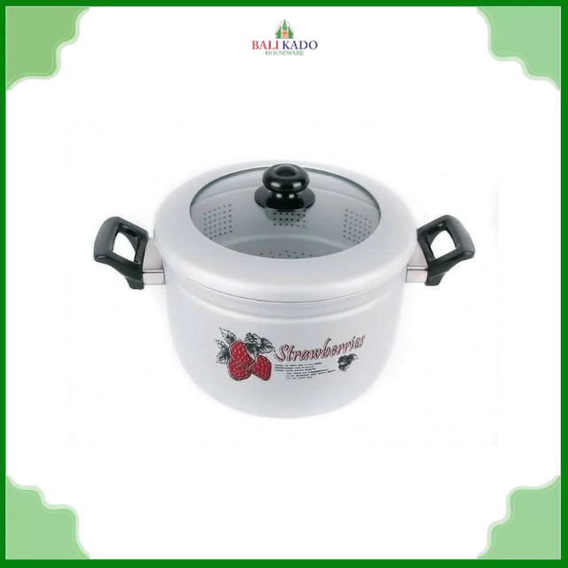 Maspion Panca guna / Panci Kukusan 30CM | Maspion Panci Kukus Steamer Aluminium 30cm
