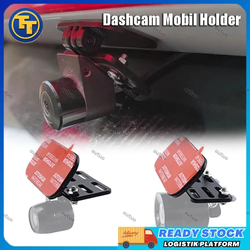 1 Set Dashcam Mobil Holder Bracket Kaca Kamera Mobil Universal Outdoor Rear Camera Dashcam