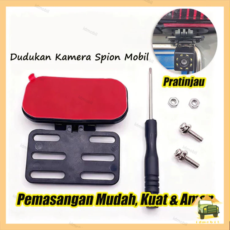 Bracket Dashcam Mobil Holder Universal untuk RearDashcam Pemasangan Klemen Jendela Belakang