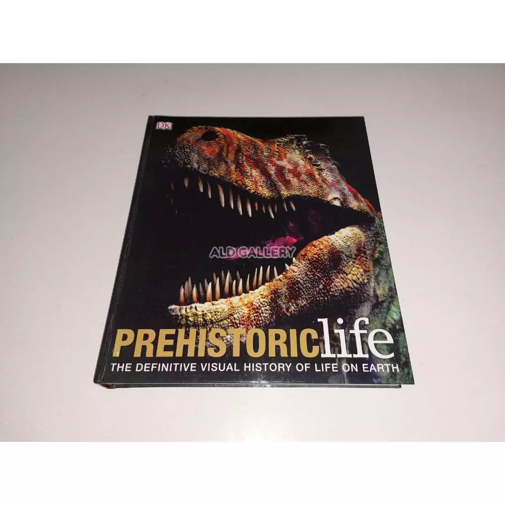 Buku Dinosaurus dan Kehidupan Pra-Sejarah "PREHISTORIC LIFE : THE DEFINITIVE VISUAL HISTORY OF LIFE 