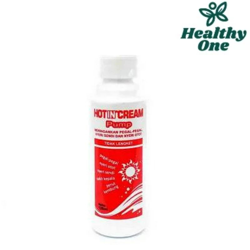 HOT IN CREAM PUMP BOTOL 120ML