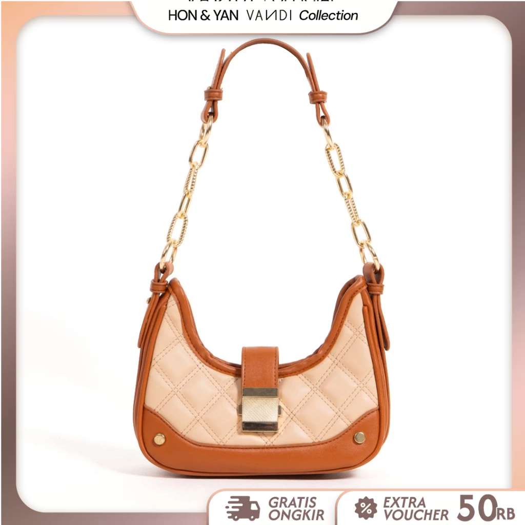 VANDI Tas Selempang Wanita Vera Fashion Sling Bag Women Shoulder Bag Kekinian