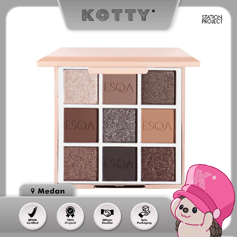 Kotty Kosmetik - ESQA EYESHADOW PALETTE