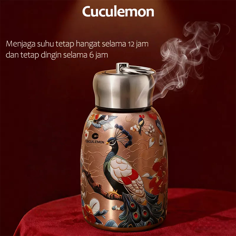 CucuLemon Mini Termos 300ml Air Panas Tumbler Stainless Steel Botol Minum  Accessories kopi CL-02