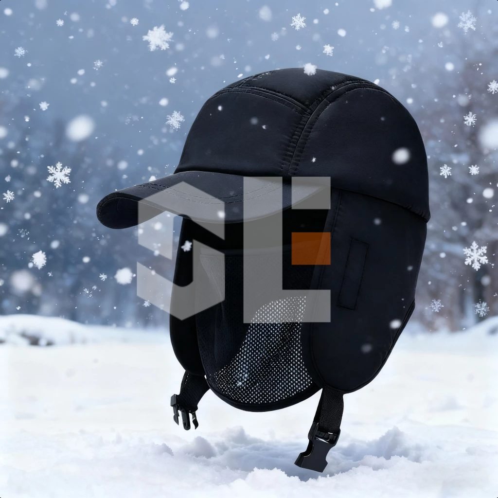 SHULANGER TOPI MASKER / TOPI JEPANG / TOPI MEMANCING / EARFLAP / NYLON / OUTDOOR