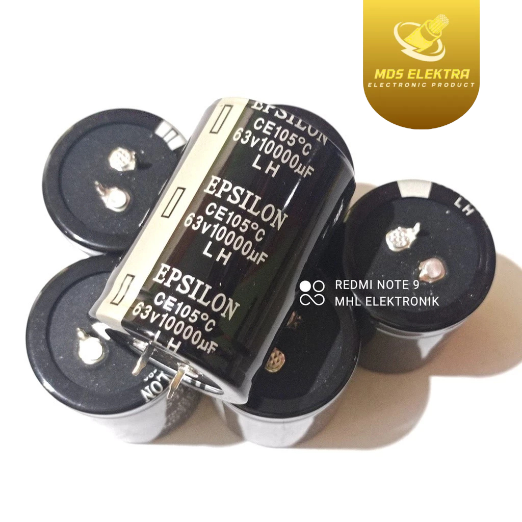 Elco Epsilon 10000uF 63V ORIGINAL ASLI