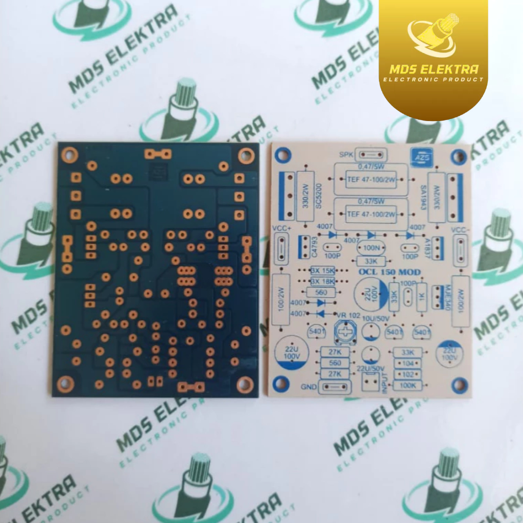 PCB OCL 150W Mono Modif By MELODYTA