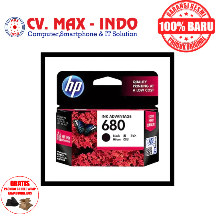 HP CARTRIDGE 680 BLACK