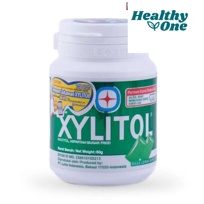 LOTTE XYLITOL LIME MINT 58GR