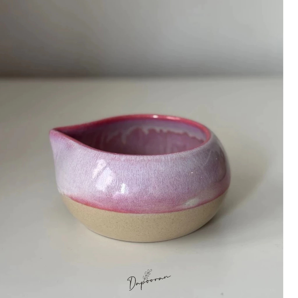 (READY STOCK) Ceramic Matcha Bowl with Spout / Chawan Matcha/Chawan Cantik/Chawan Aesthetic/Chawan H