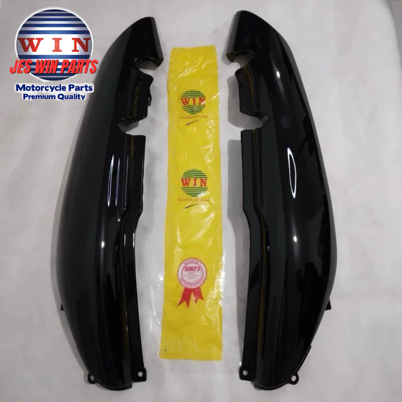 Cover Body Belakang Tiger 2000 tiger lawas old hitam WIN (1 SET KANAN KIRI) Original WIN