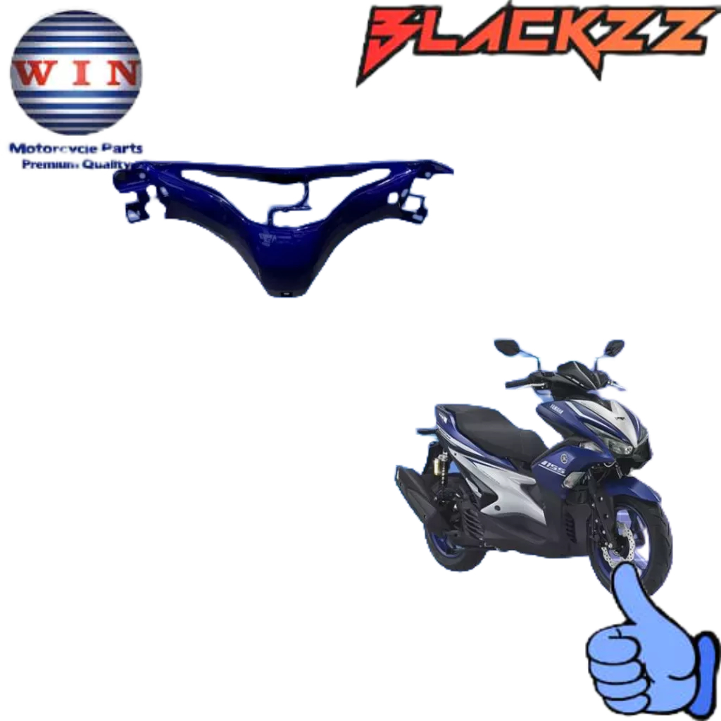Batok Belakang Cover Speedometer AEROX 155 BIRU OLD LAMA 2017 2018 2019 2020 Original WIN / Rear Han