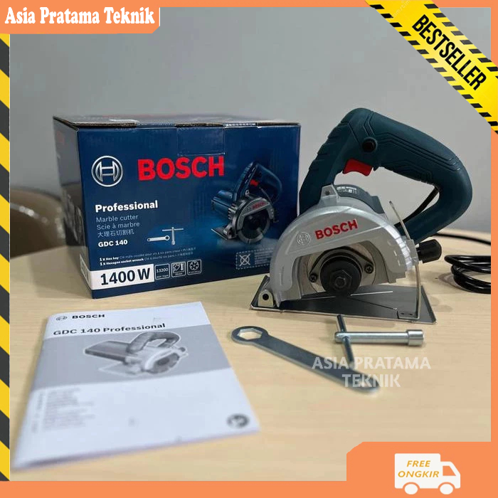 BOSCH PROFESSIONAL MARBLE CUTTER GDC140 - MESIN POTONG KERAMIK GRANIT 1400W TIPE GDC140