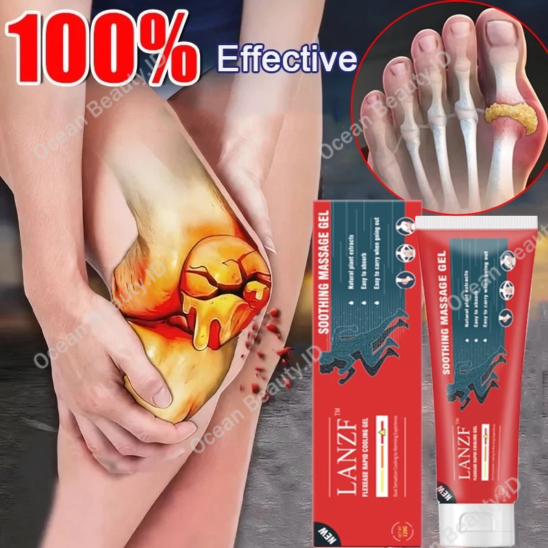 Lanzf Salep Asam Urat Paling Ampuh Obat Sakit Lutut Gel Lutut Pereda Nyeri Sendi Gel Sendi Lutut Lum