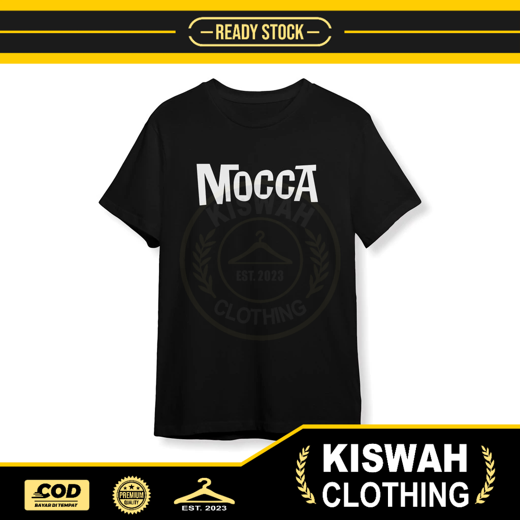 Kaos Tshirt BAND MOCCA Baju Musik