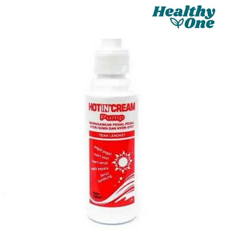 HOT IN CREAM PUMP BOTOL 120ML