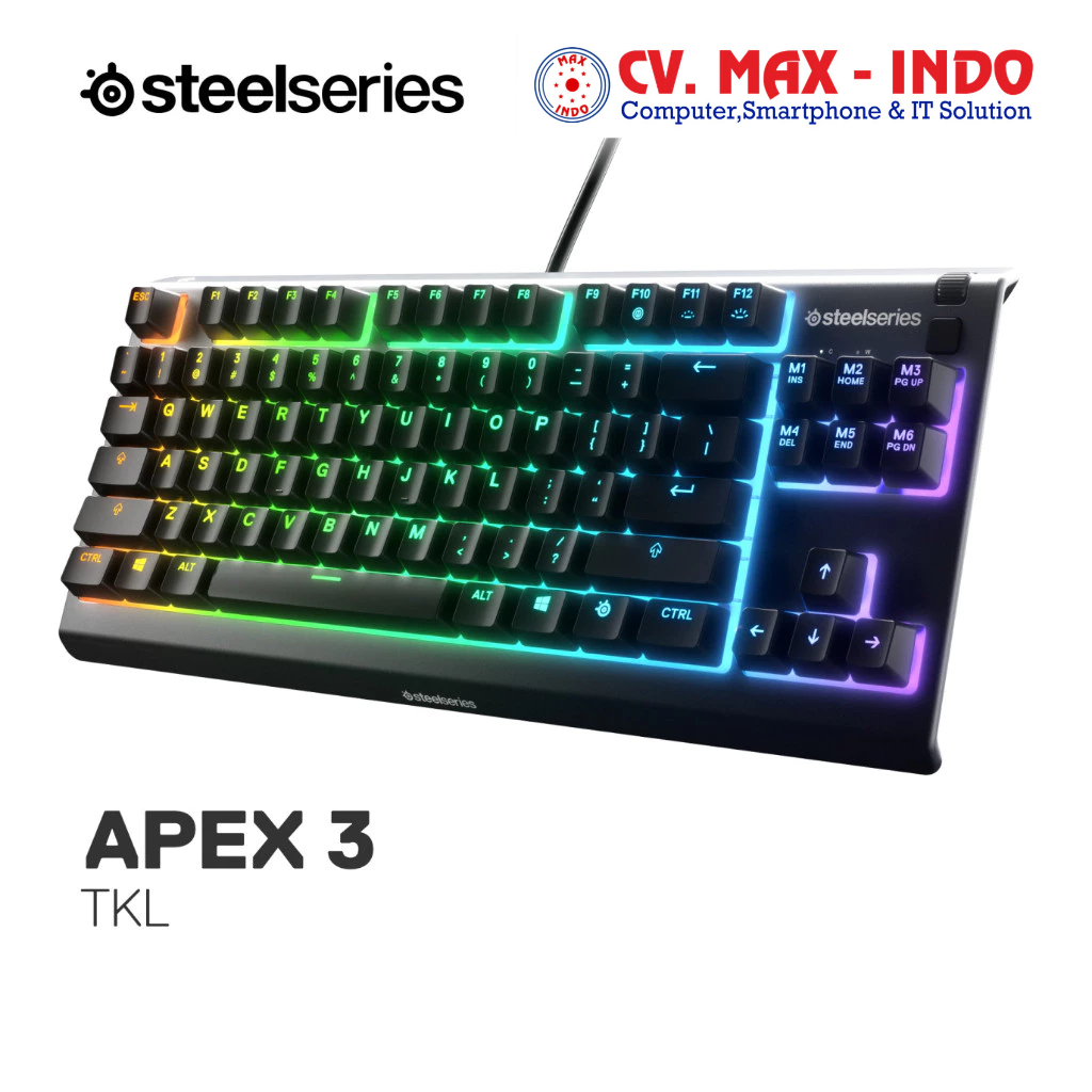 Steelseries Apex 3 TKL - Gaming Keyboard