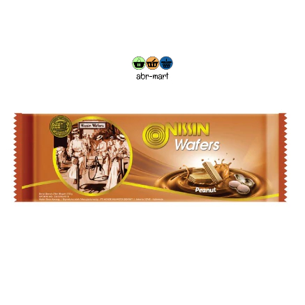 NISSIN WAFER PEANUT KACANG100 GR **