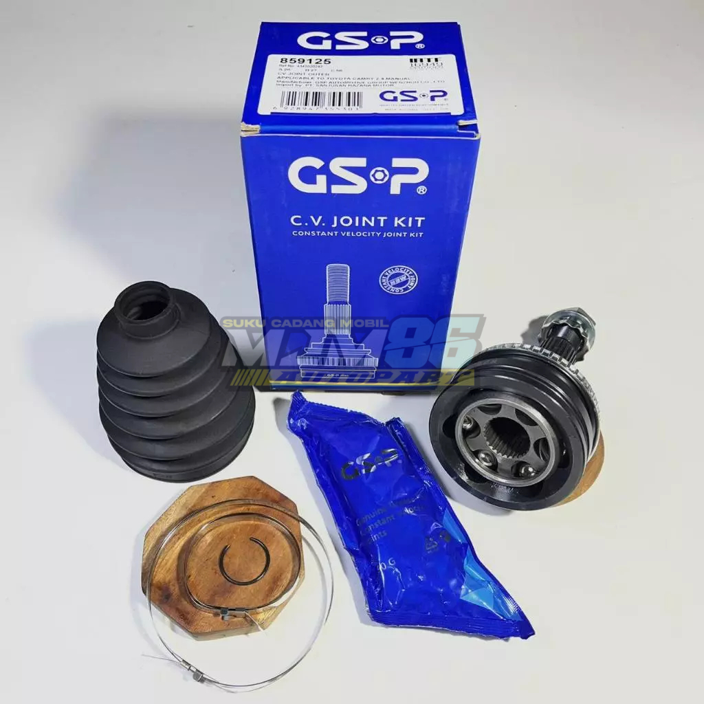 CV Joint Outer As Roda Luar Kanan / Kiri Toyota Camry 2.4 ACV30 Manual 2001-06 GSP 859125