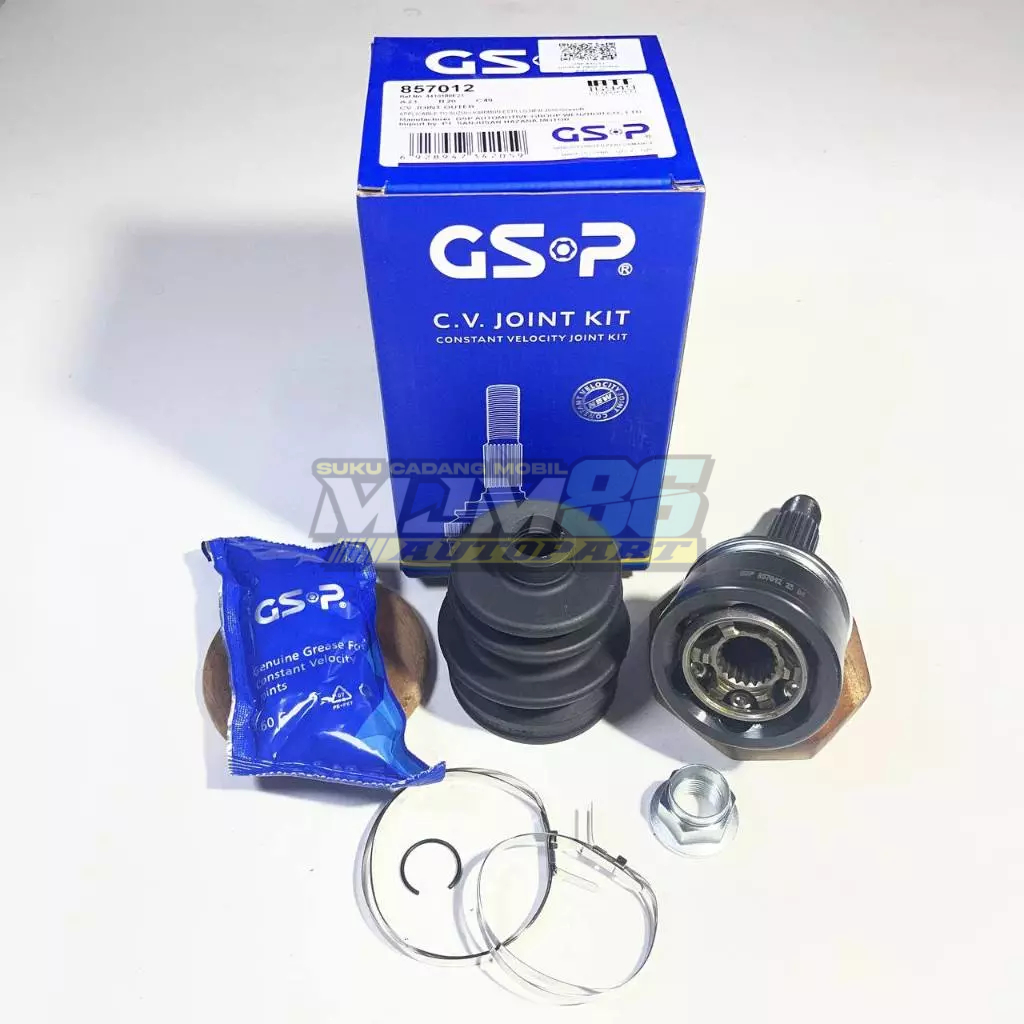CV Joint Outer Drive Shaft Luar Kanan / Kiri Suzuki Karimun Estilo New GSP 857012