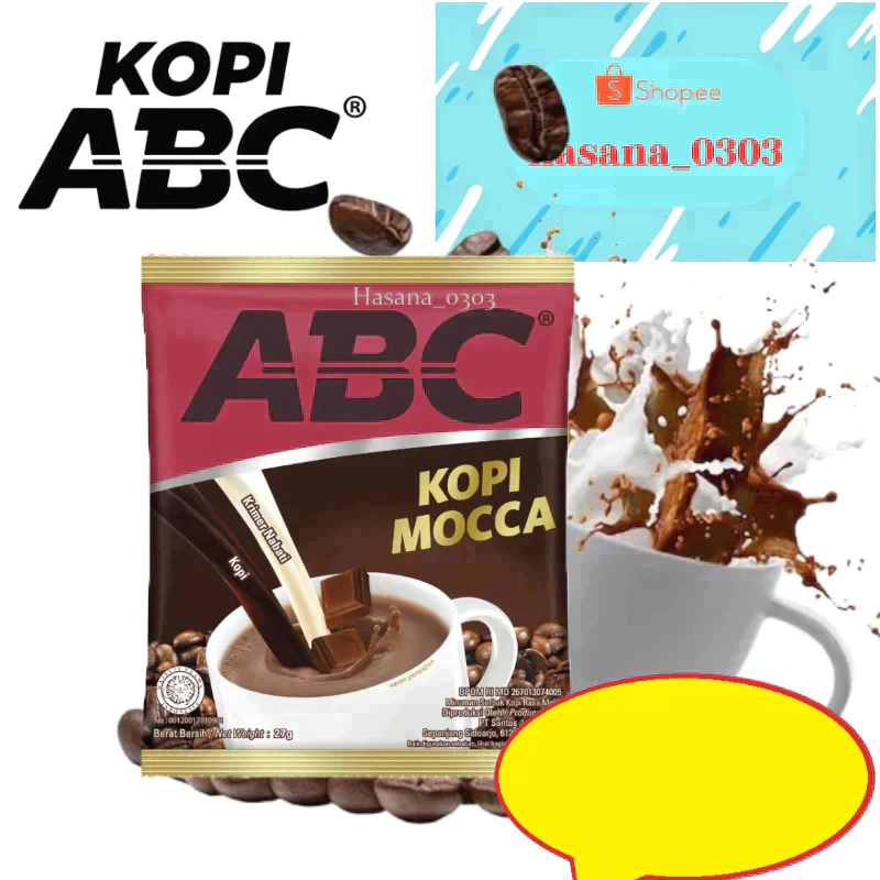 ABC MOCCA isi 10 SACHET [ BELI 5 RENTENG GRATIS GELAS ]