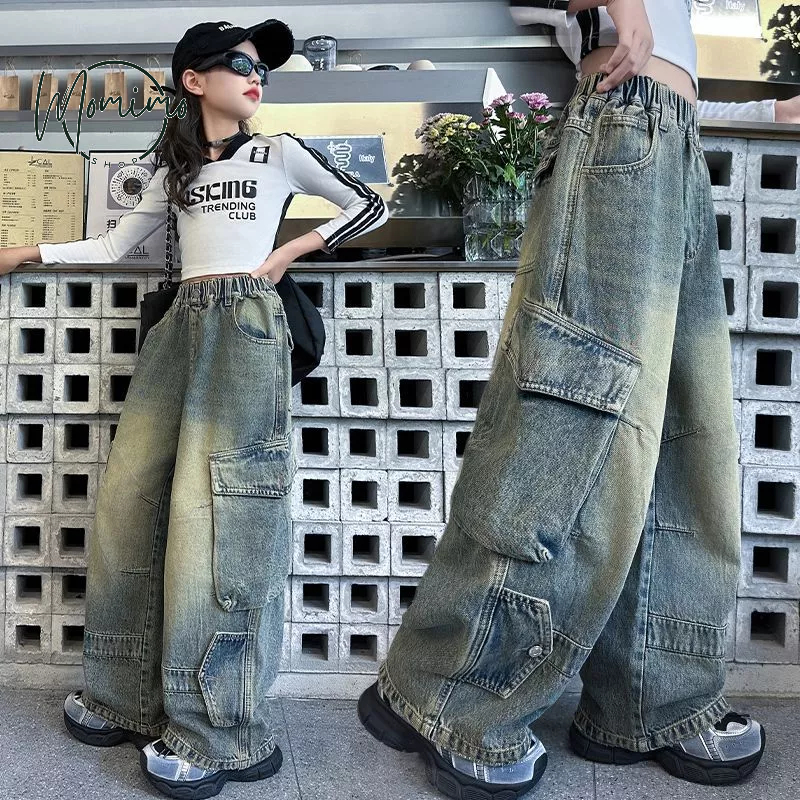 Terbaru Celana Jeans Anak Perempuan Celana Jeans Cargo Anak Cewek Celana Jeans Anak Cewek