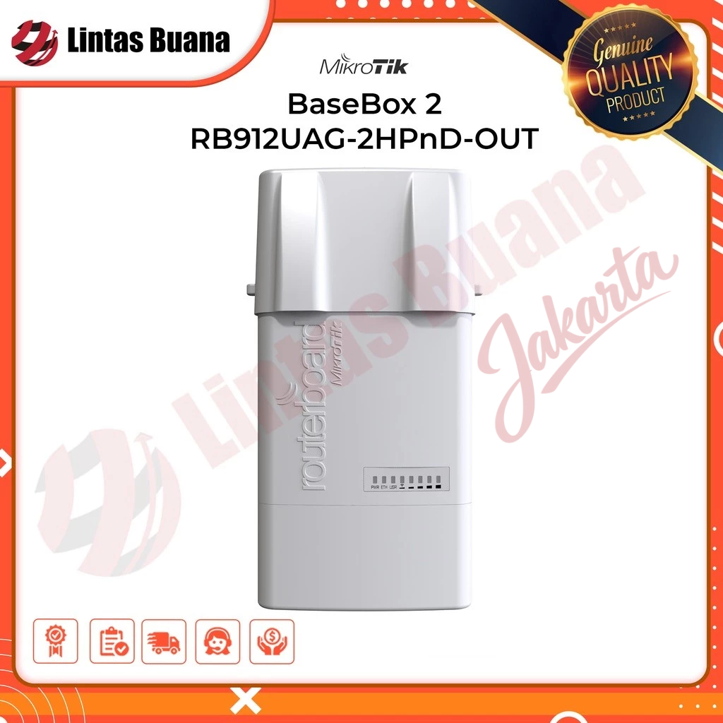 Mikrotik - Basebox 2 / Basebox2 / RB912UAG-2HPnD-OUT