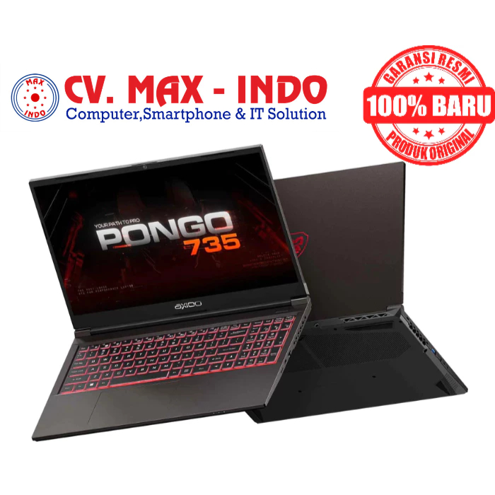 AXIOO NOTEBOOK PONGO 735 CORE i7 VGA 16 GB/512 GB WIND0WS 11 PRO + TAS