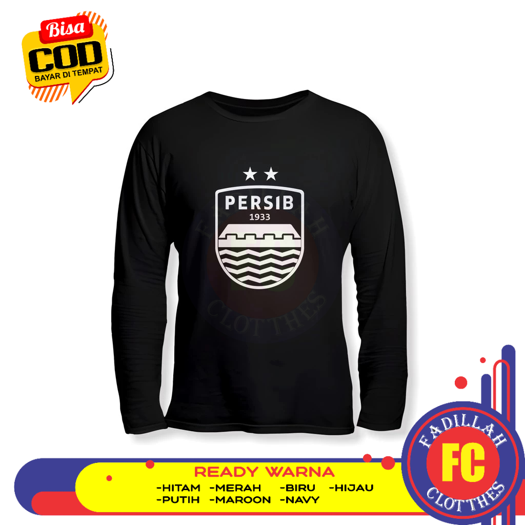 Baju Kaos Persib Bandung Lengan Panjang Baju Sport