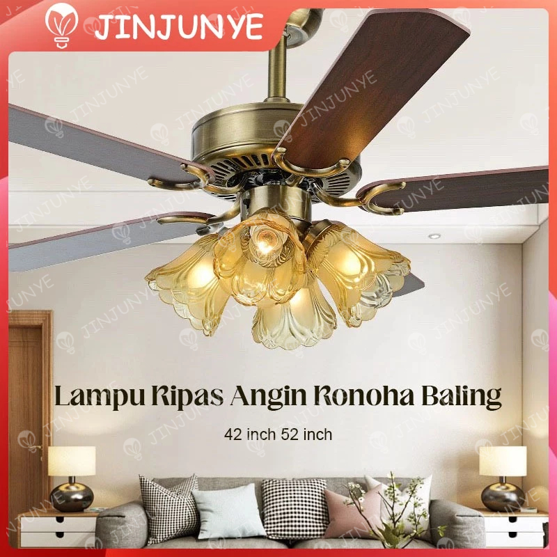 Kipas Lampu Gantung Plafon Minimalis Lampu Supra Kipas Baling Lampu Ecolux Kipas Angin 52 Inch Lampu