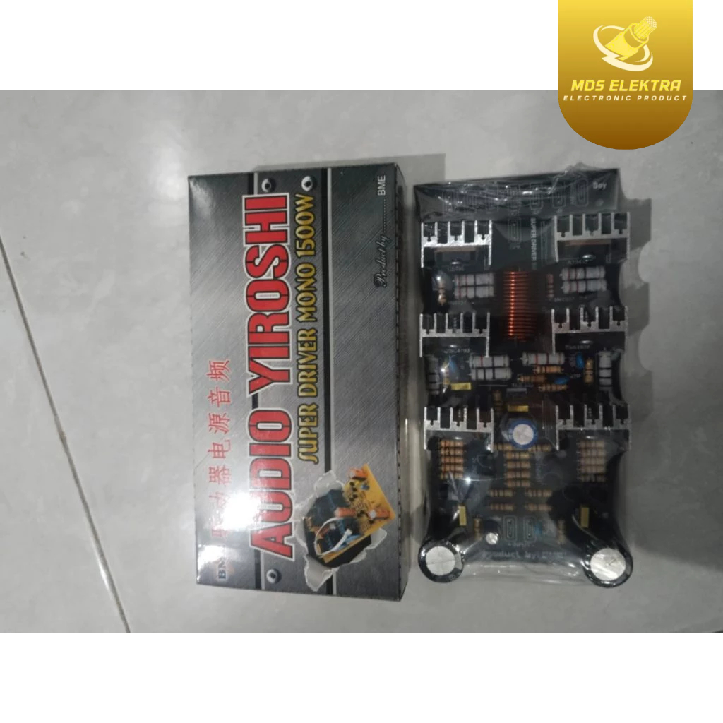 Kit Audio YIROSHI Super Driver Mono 1500W By BME