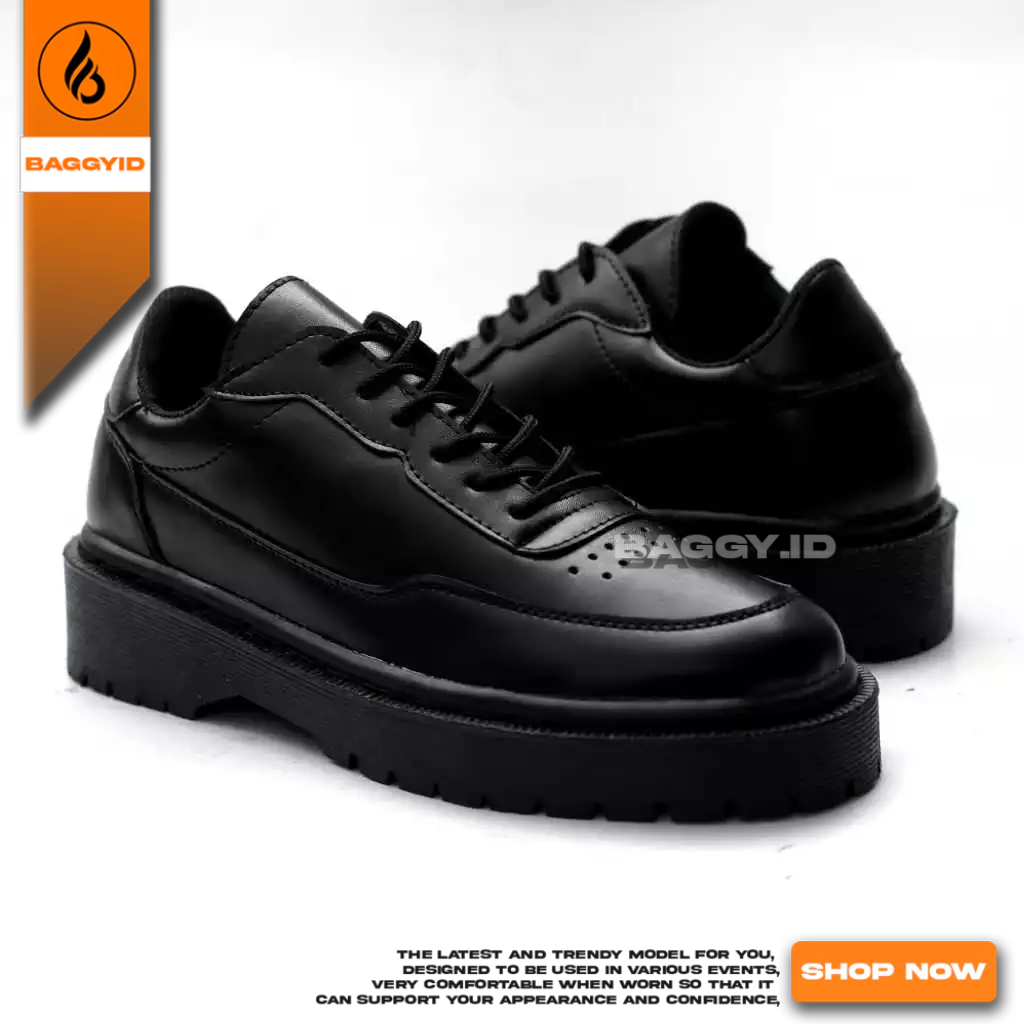 Sepatu Formal Hak Tinggi Pantofel Kerja Pria