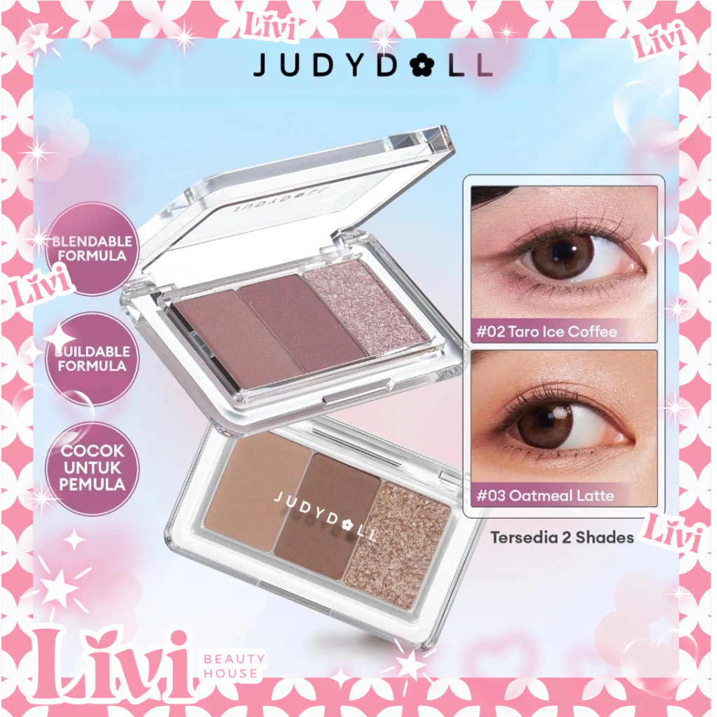 LIVI - Judydoll 3 Colors Eyeshadow