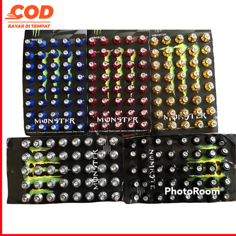 Baut Posh Baut Monel L Baut Plat Body Variasi Semua Motor Universal