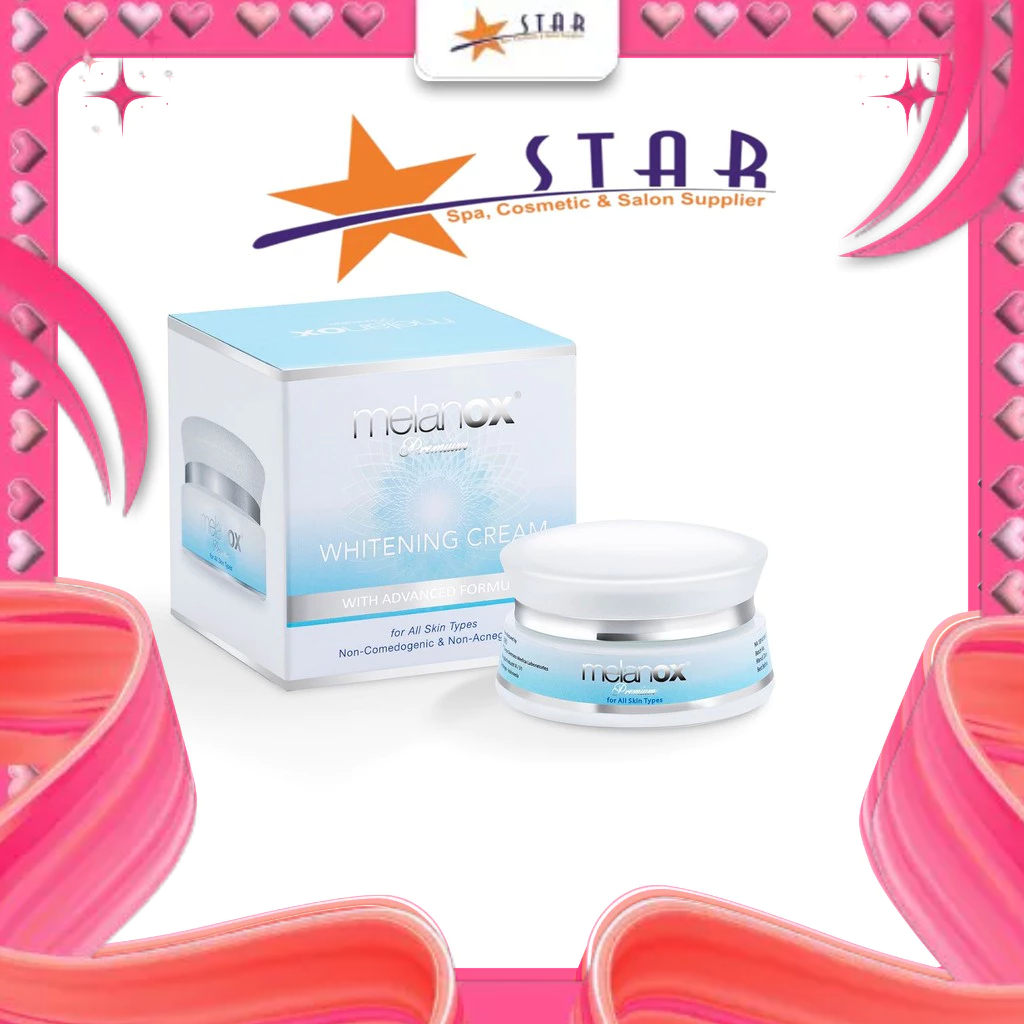 * STAR * Melanox Premium Whitening Cream 14Gr | Krim Malam | KrimWajah | Krim Glowing | Mencerahkan