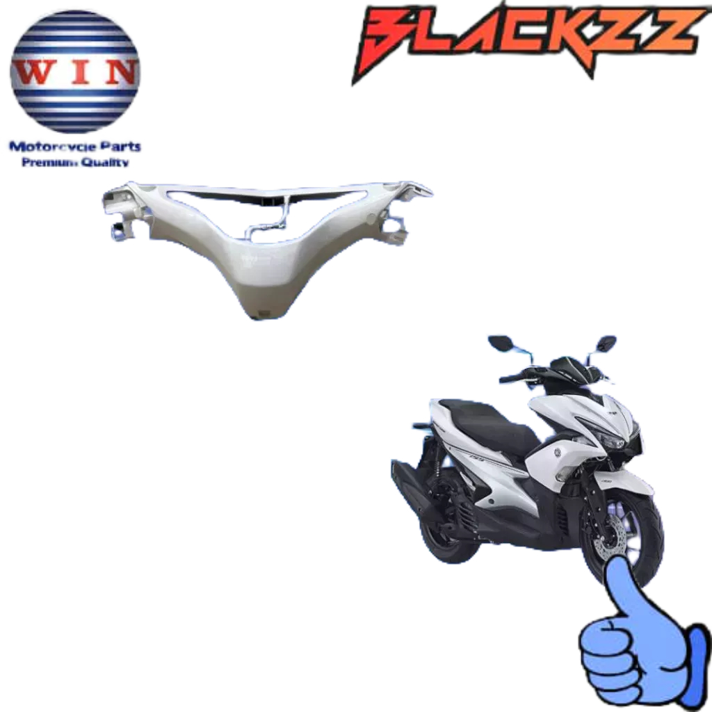 Batok Belakang Cover Speedometer AEROX 155 PUTIH OLD LAMA 2017 2018 2019 2020 Original WIN / Rear Ha