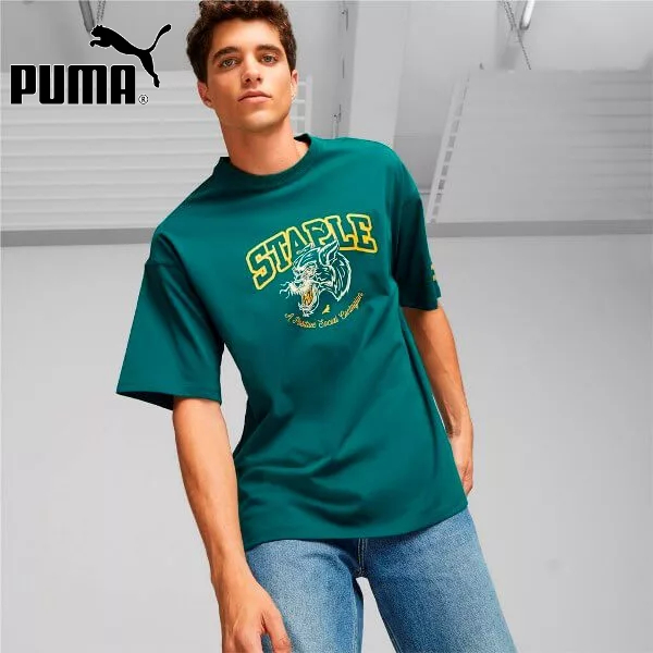 PUMA Kaos Pria X Staple Graphic Tee 622201 43